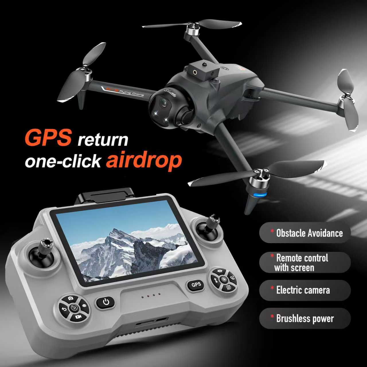 Drone Beacon Light - Dron YL059 FPV GPS Quadcopter 8K