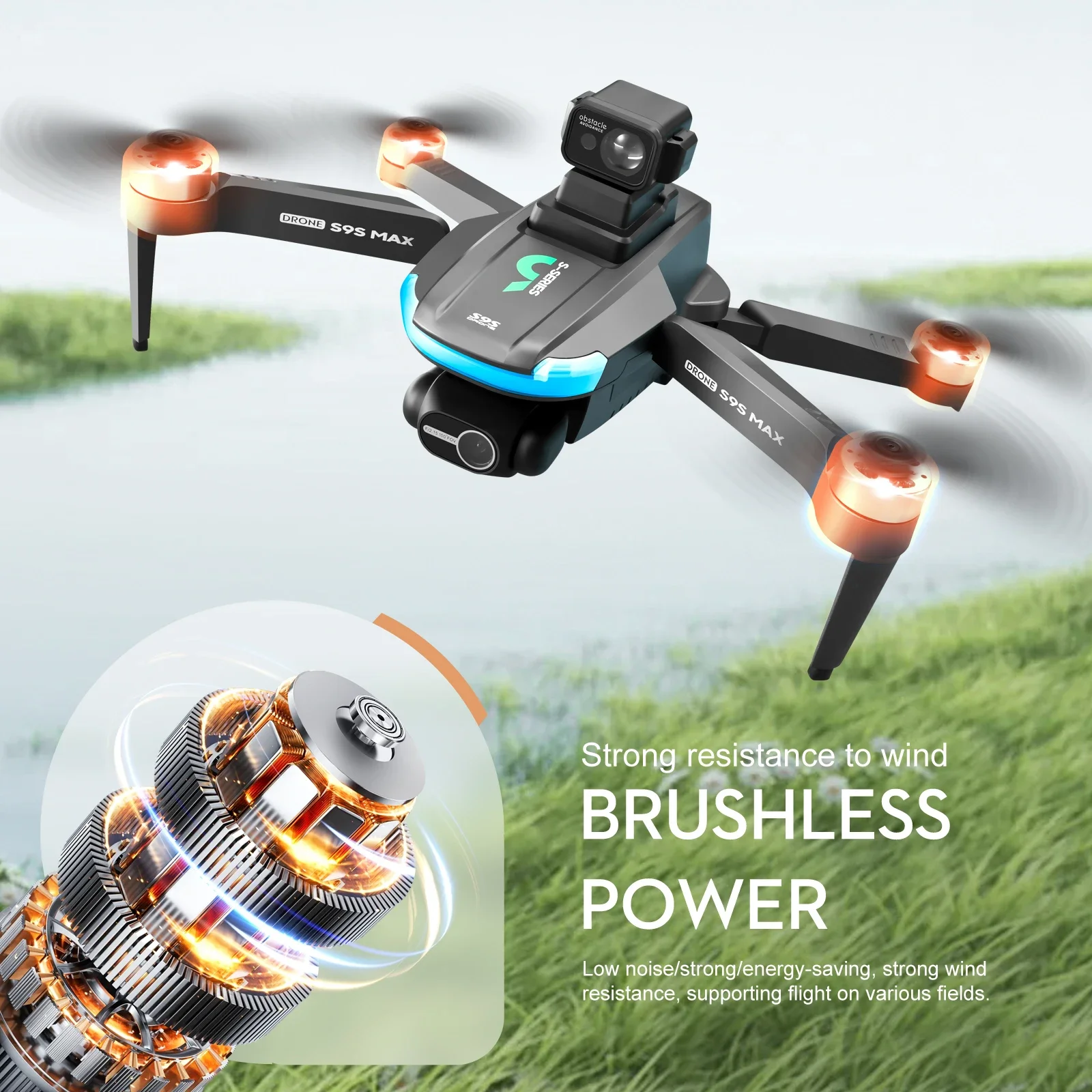 NOWOŚĆ S9S MAX MINI Drone 4K 2 – Drone Controller Screen recenzja i cena