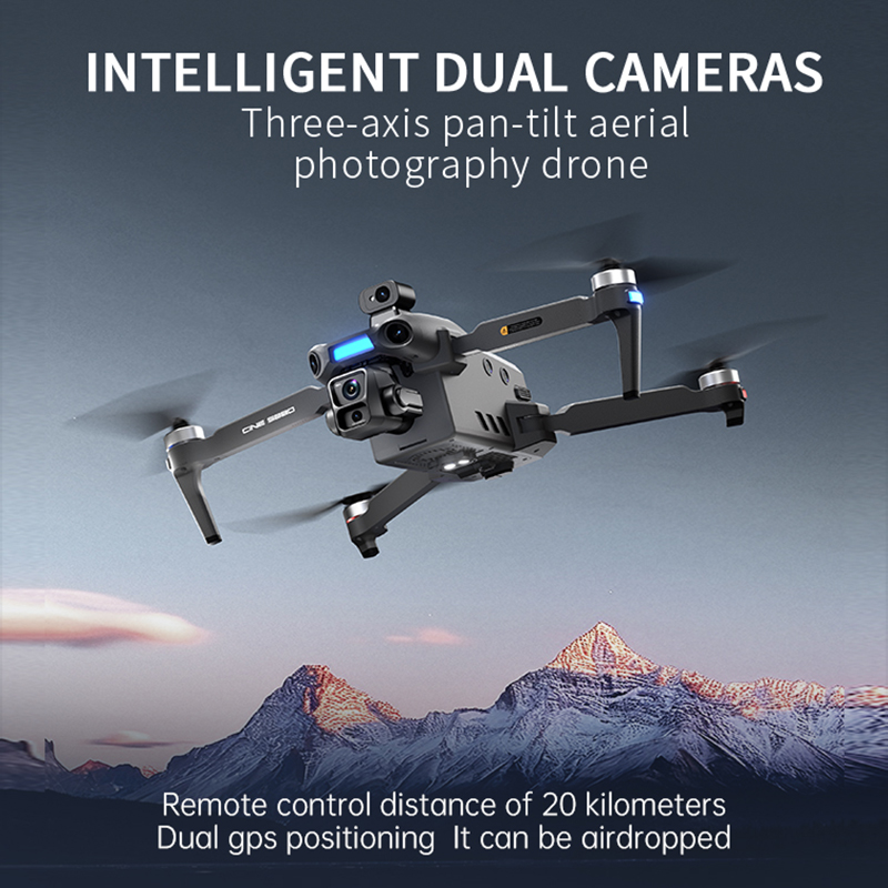 Nowy dron z podwójną kamerą 8K – Drone Controller Screen recenzja i cena