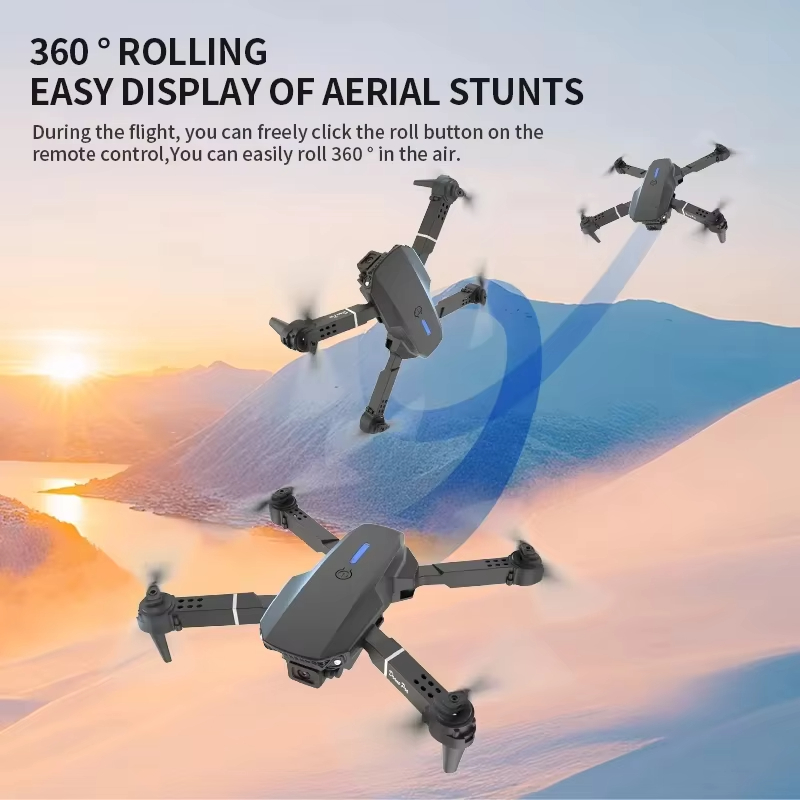 Nowy oryginalny mini dron E88  – Drone Controller Screen recenzja i cena