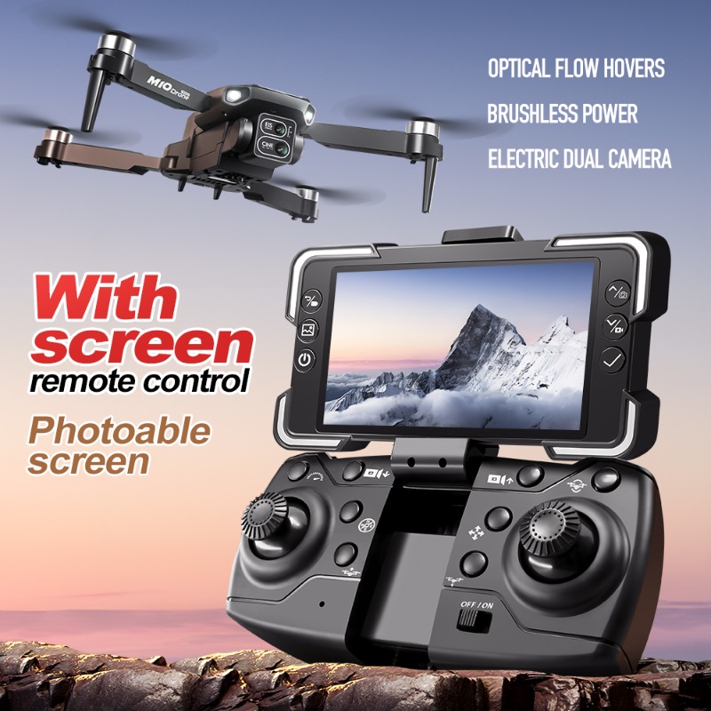 Dron z kamerą M10, pilot zdaln – Drone Controller Screen recenzja i cena